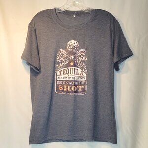 Tequila T-Shirt Size M - Gray
